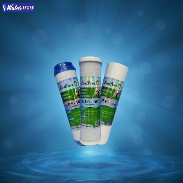3 in 1 LivePure (Stages Replacement) 1 to 3 Stage